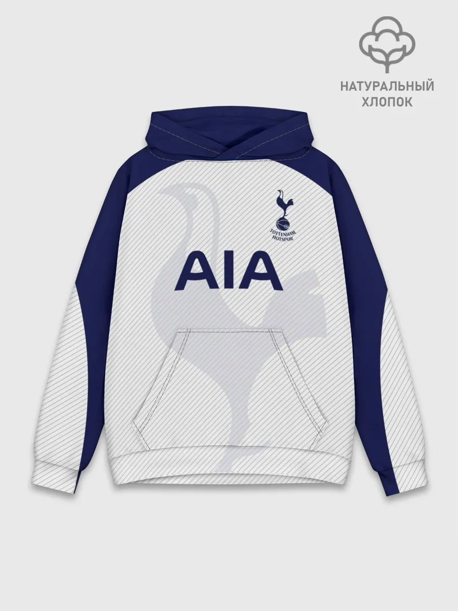 Худи мужской база хлопок / Тоттенхэм