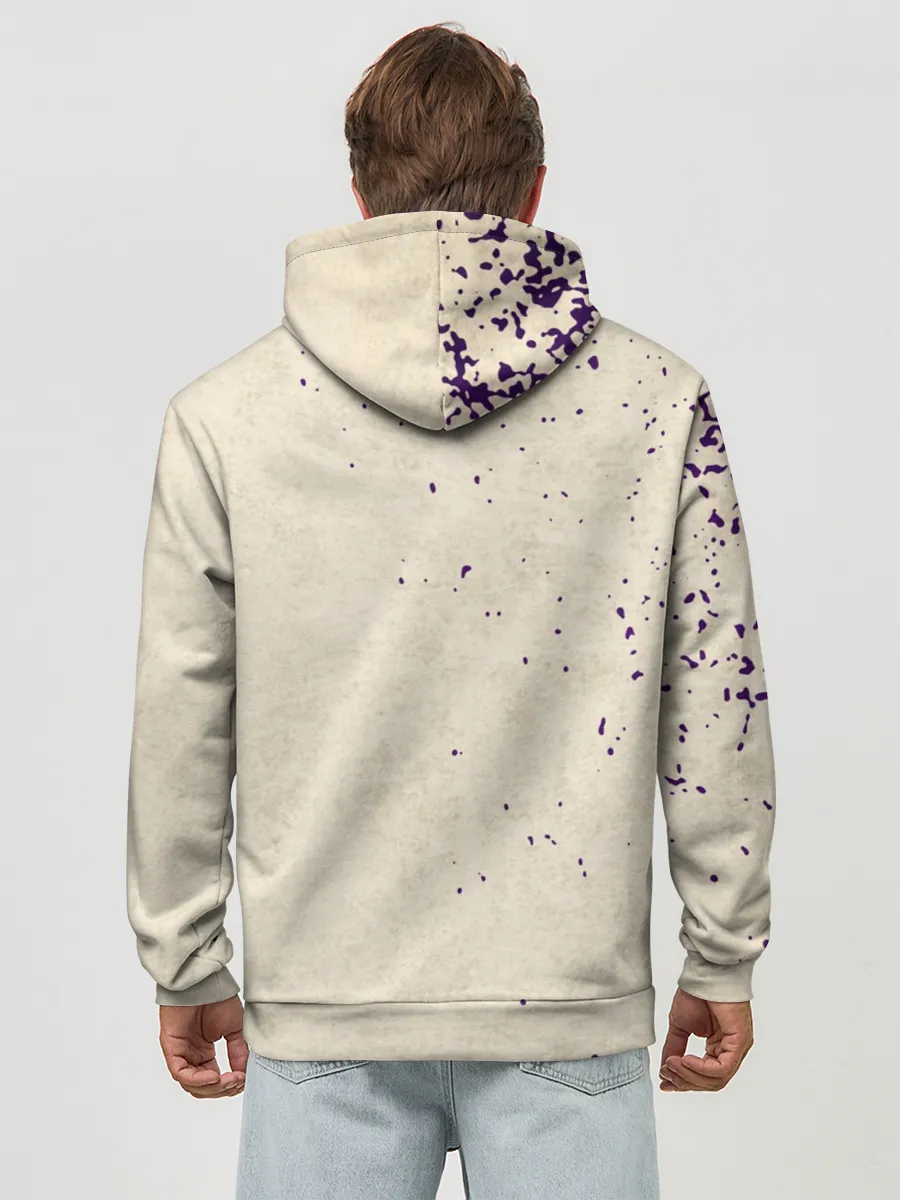 Худи мужской база хлопок / Силуэт БЕЗДОМНОГО БОГА