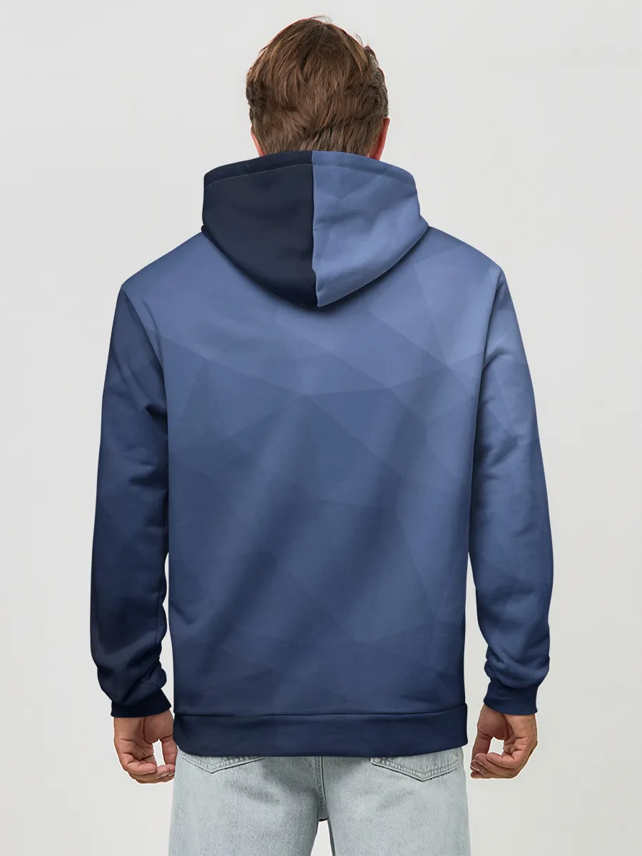 Худи мужской база хлопок / АБСТРАКЦИЯ