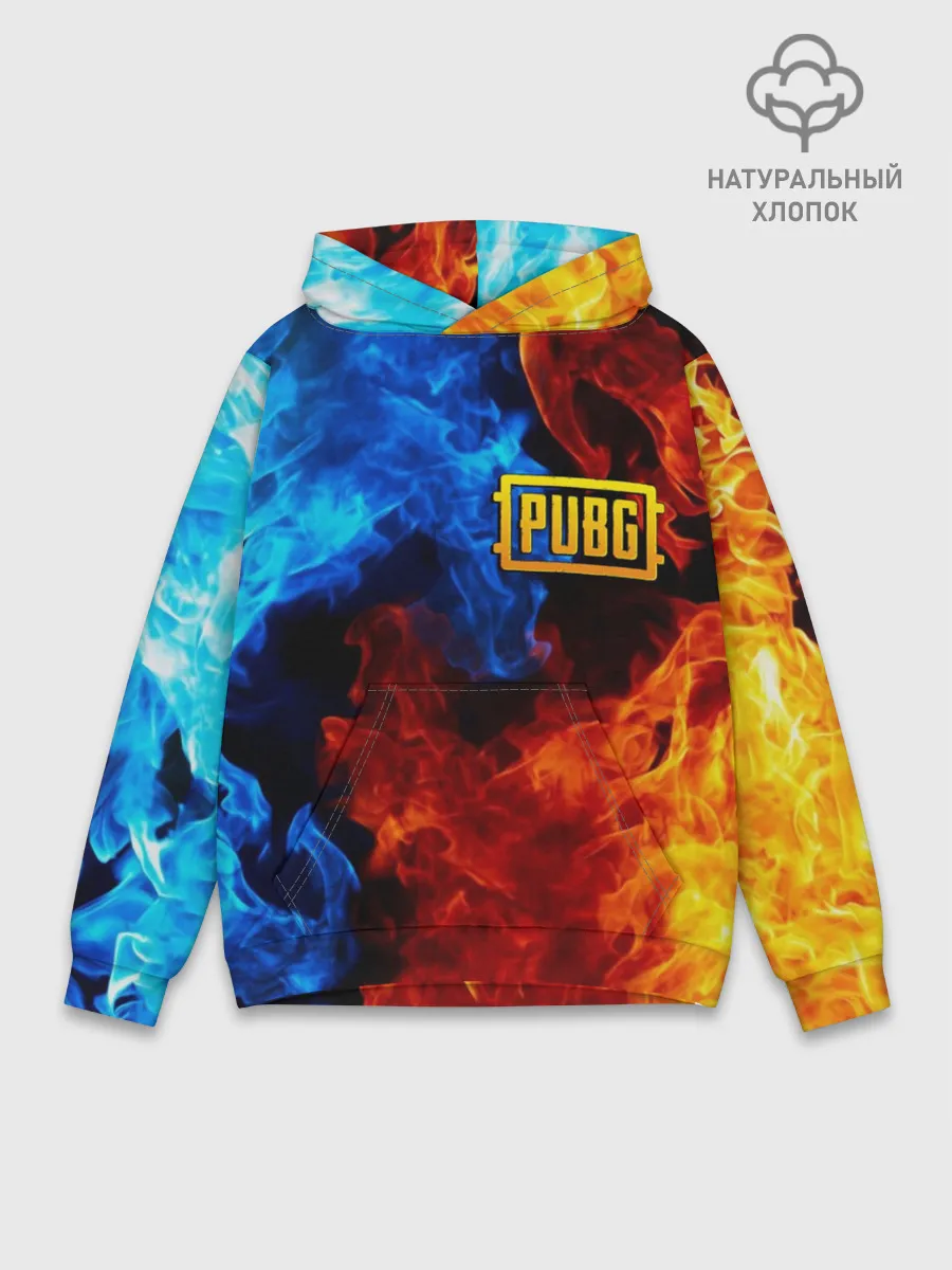 Худи мужской база хлопок / PUBG