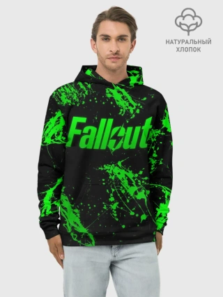 Худи мужской база хлопок / Токсический Fallout 2