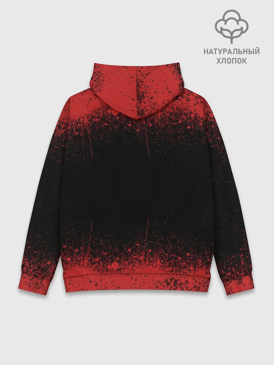 Худи мужской база хлопок / Кровавая Дота 2