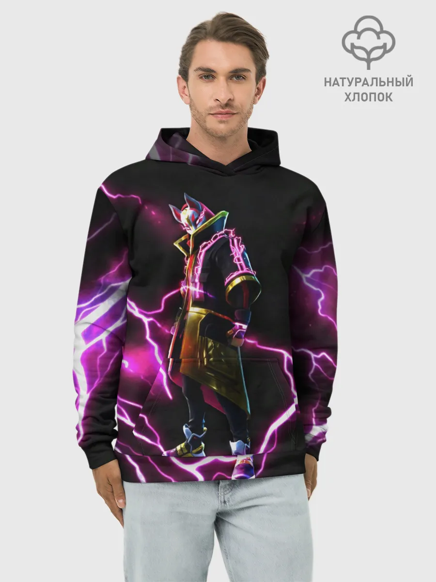 Худи мужской база хлопок / FORTNITE