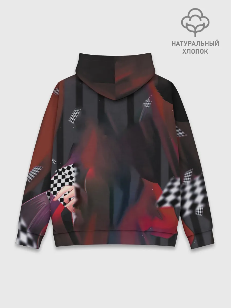 Худи мужской база хлопок / kakegurui yumeko art