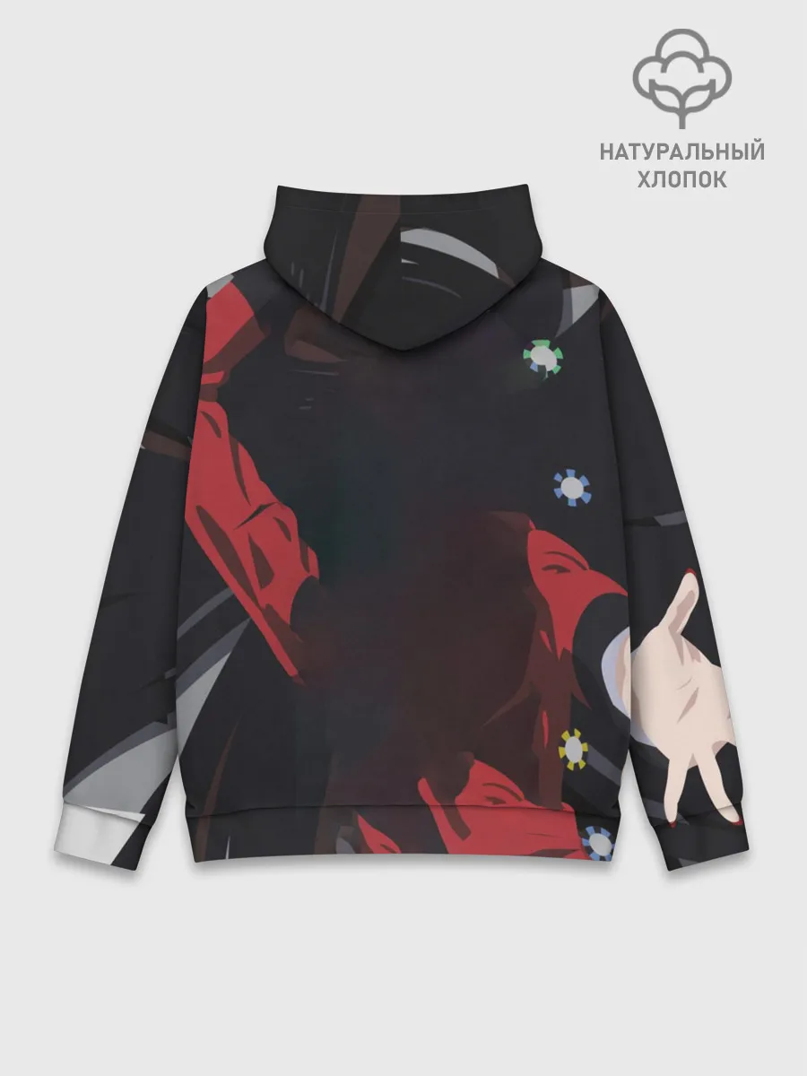 Худи мужской база хлопок / Kakegurui падает