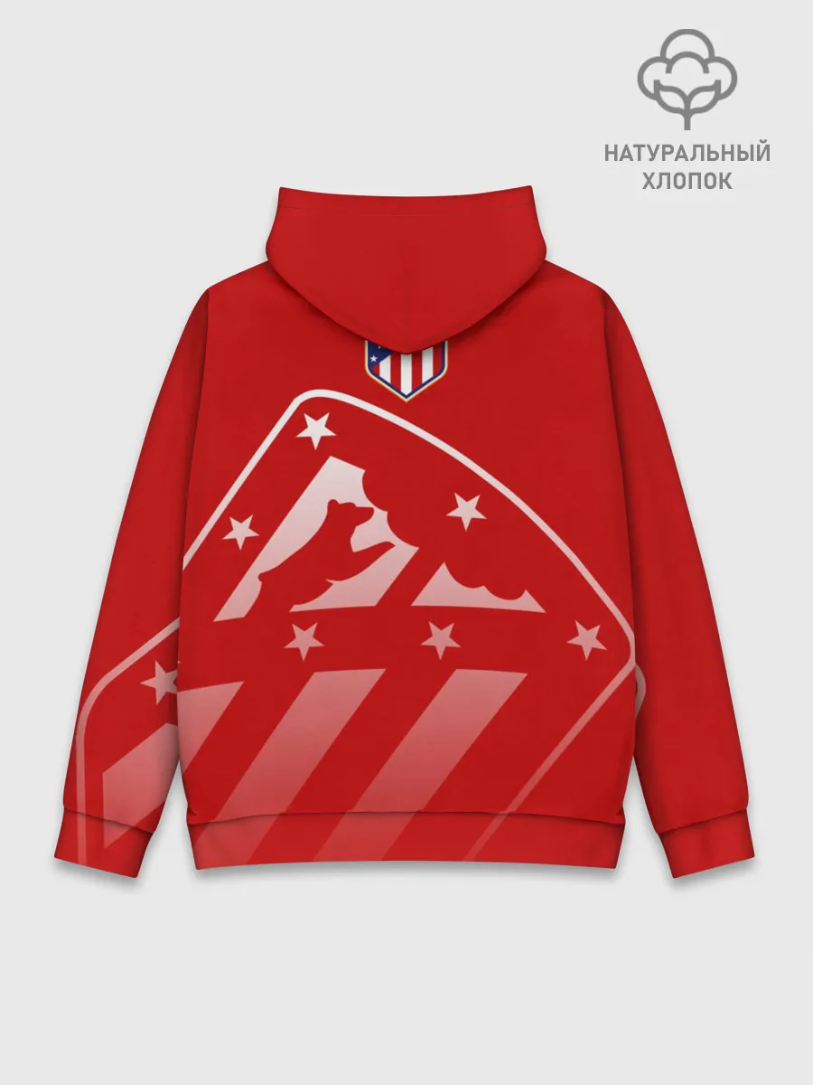 Худи мужской база хлопок / Атлетико Мадрид