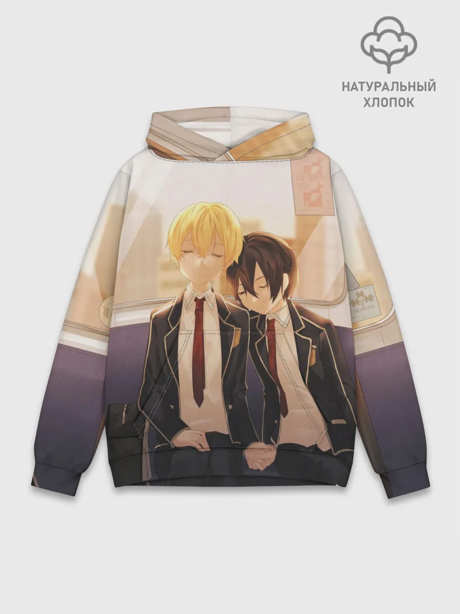 Худи мужской база хлопок / Мастера меча