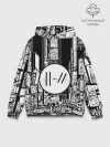Худи мужской база хлопок / TWENTY ONE PILOTS