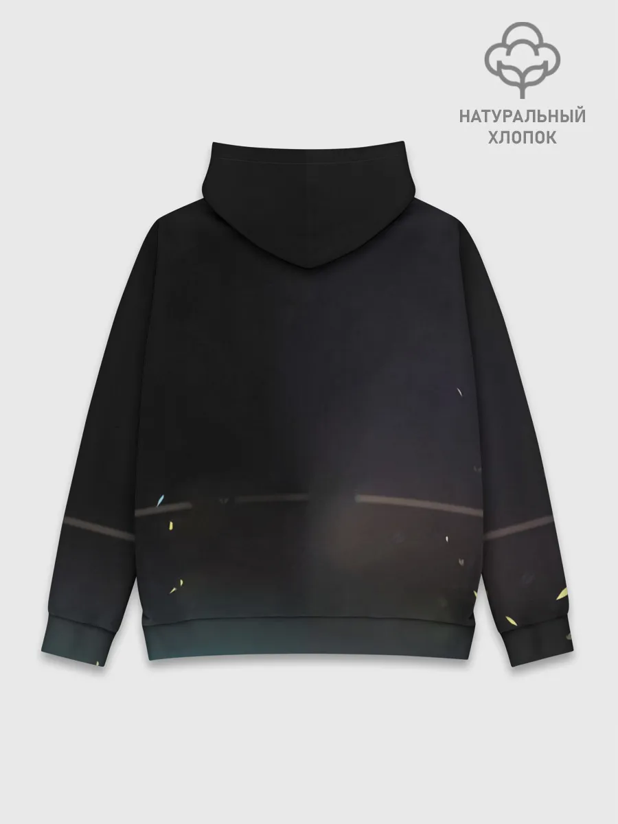 Худи мужской база хлопок / Аниме Слизь