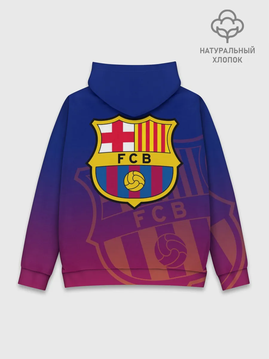 Худи мужской база хлопок / Барселона