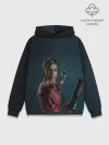 Худи мужской база хлопок / Claire Redfield