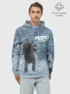Худи мужской база хлопок / Метро Исход