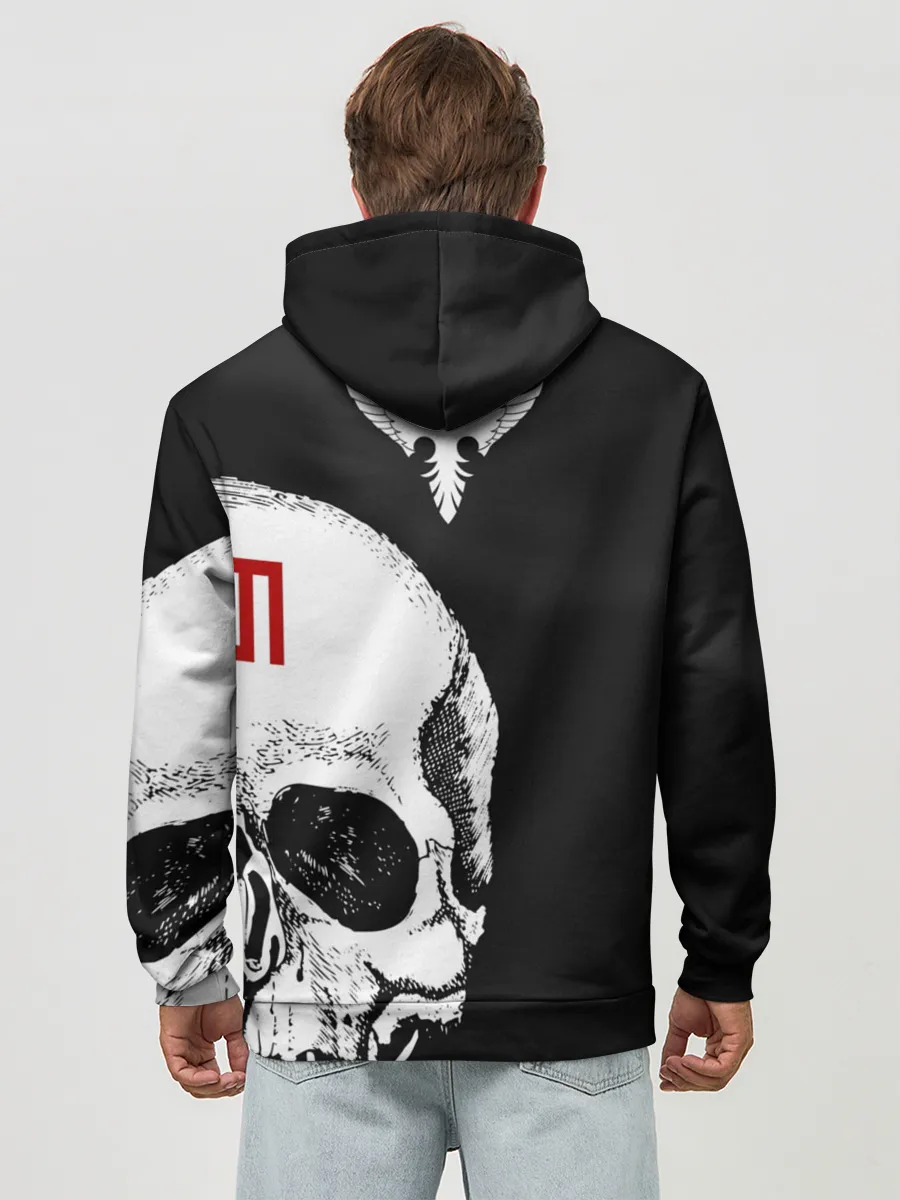 Худи мужской база хлопок / 30 Seconds to Mars