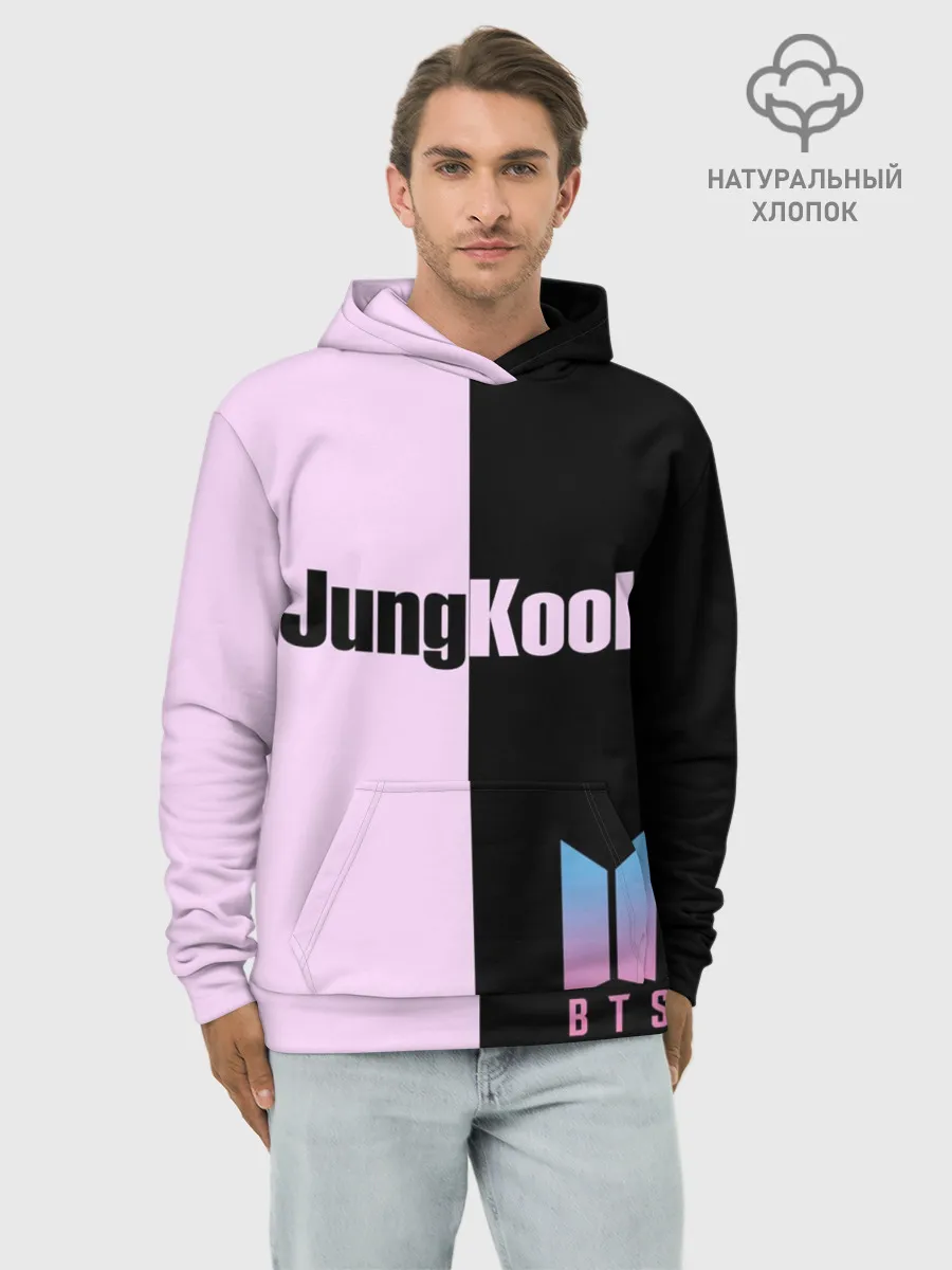 Худи мужской база хлопок / BTS Jung Kook