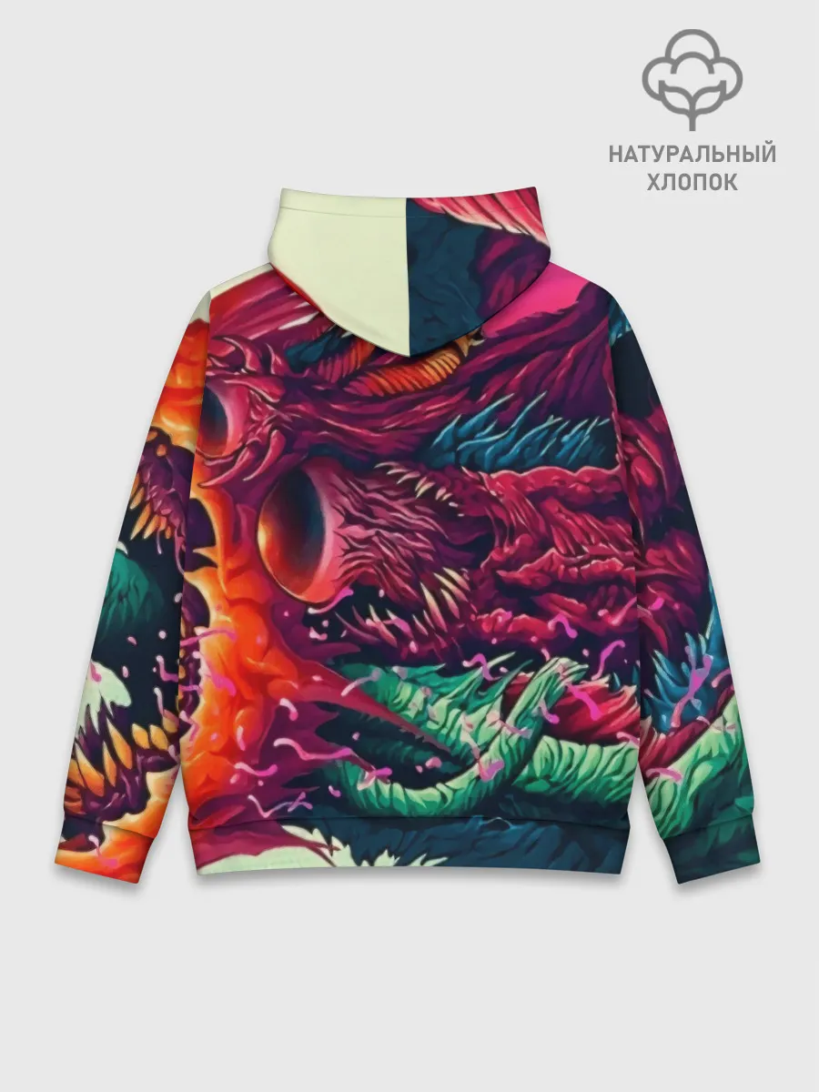 Худи мужской база хлопок / CS GO hyper beast skin