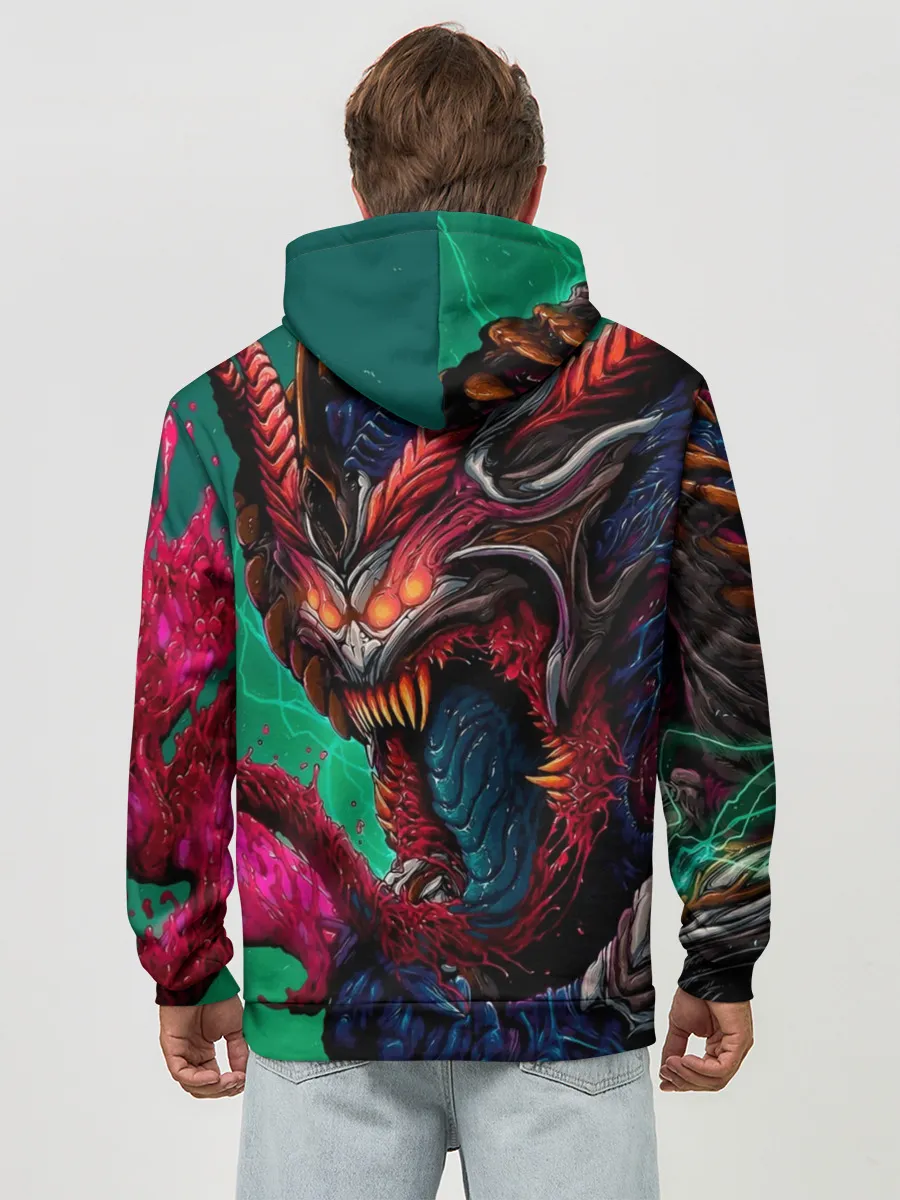 Худи мужской база хлопок / CS GO hyper beast skin