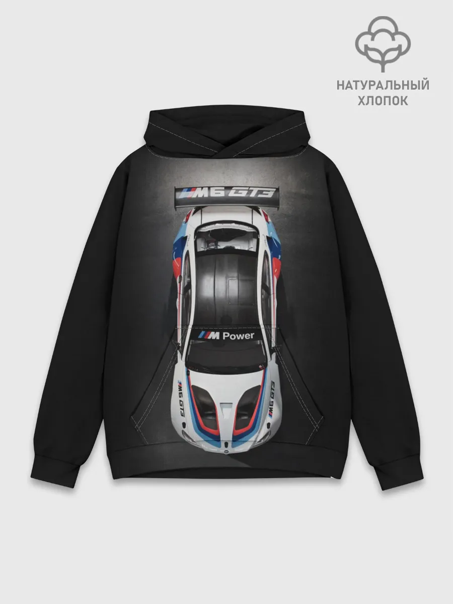 Худи мужской база хлопок / BMW M Power