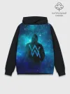 Худи мужской база хлопок / Alan Walker
