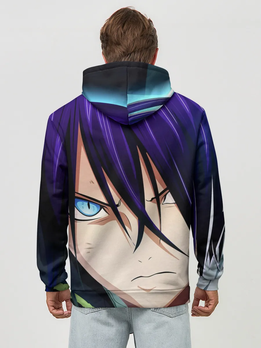 Худи мужской база хлопок / Yato from Noragami