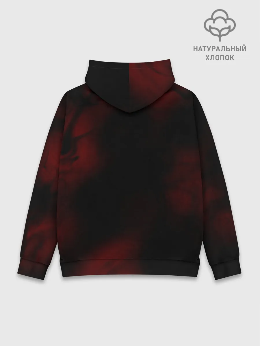 Худи мужской база хлопок / Ябоку и Нора. БЕЗДОМНЫЙ БОГ