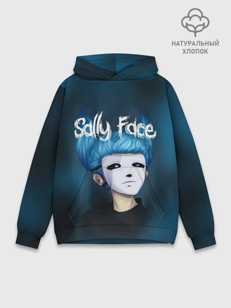 Худи мужской база хлопок / SALLY FACE