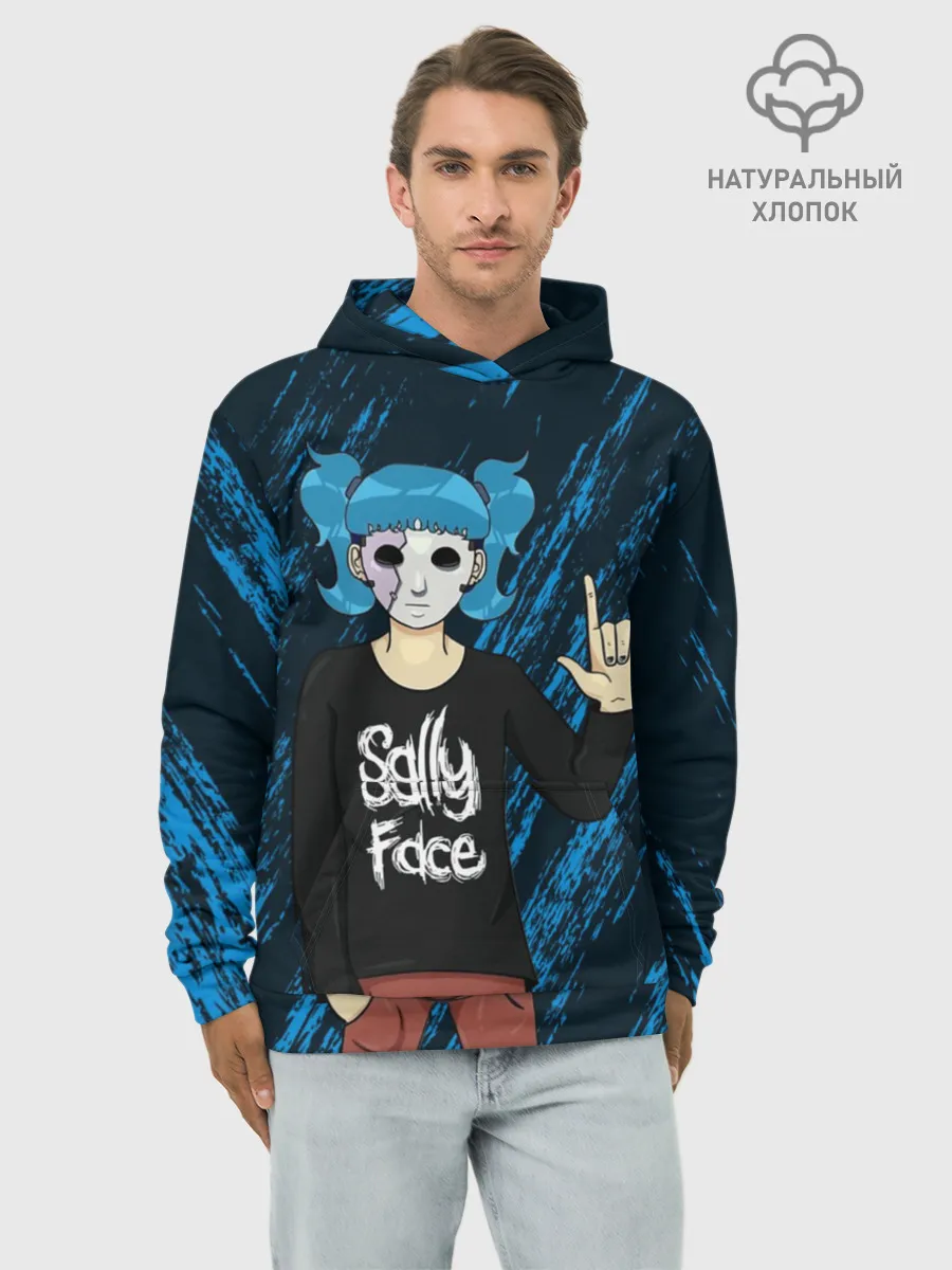 Худи мужской база хлопок / Sally Face по Року