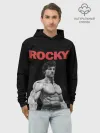 Худи мужской база хлопок / ROCKY