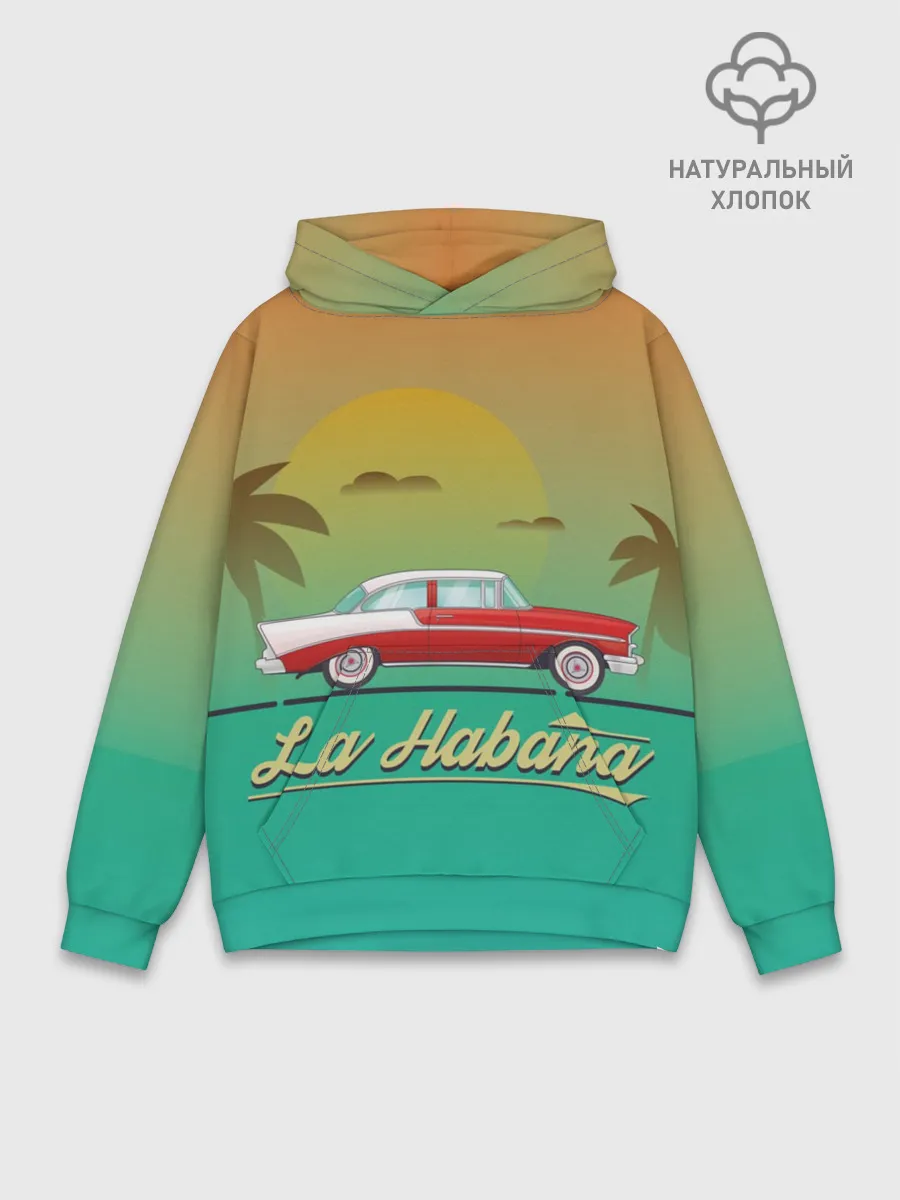 Худи мужской база хлопок / La Habana