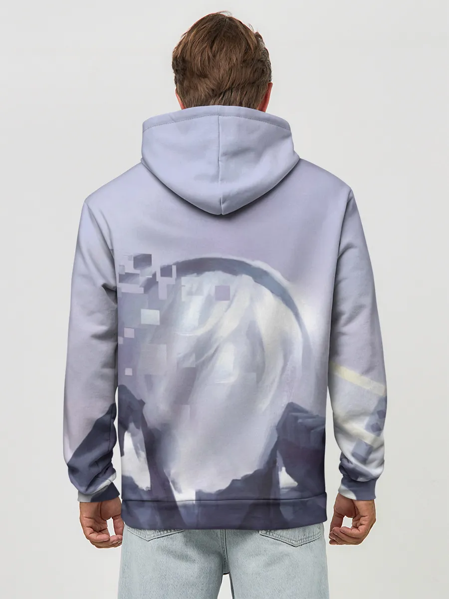 Худи мужской база хлопок / NieR: Automata