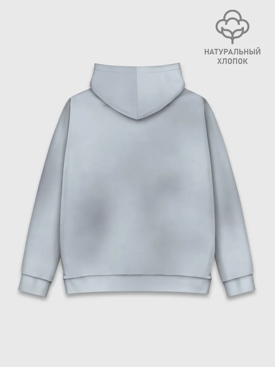 Худи мужской база хлопок / Котенок