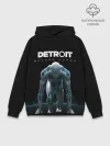 Худи мужской база хлопок / Детройт: Стать человеком
