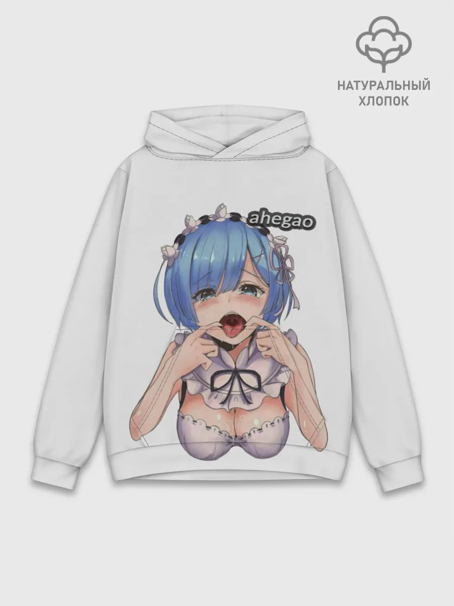 Худи мужской база хлопок / AHEGAO