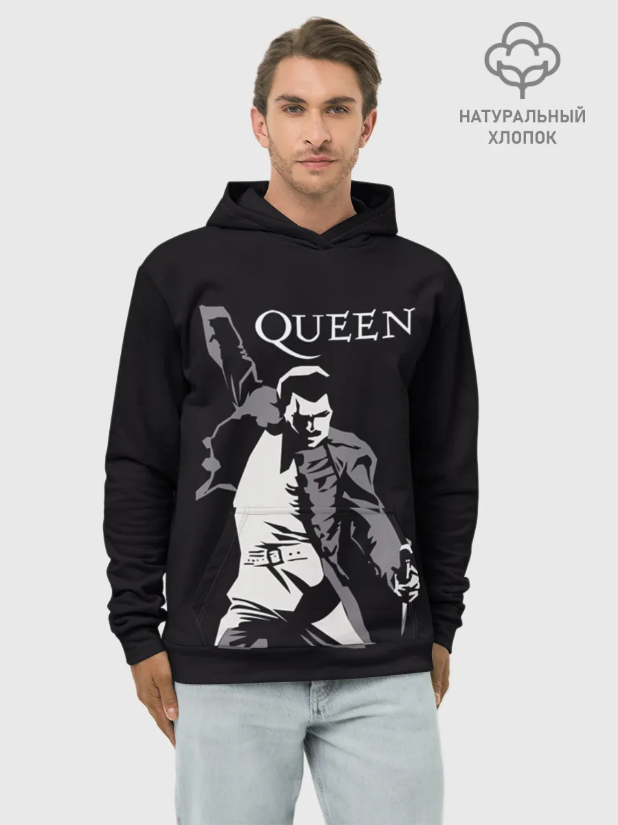 Худи мужской база хлопок / Queen