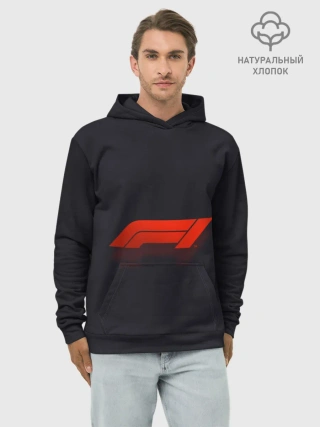 Худи мужской база хлопок / Formula 1 Logo