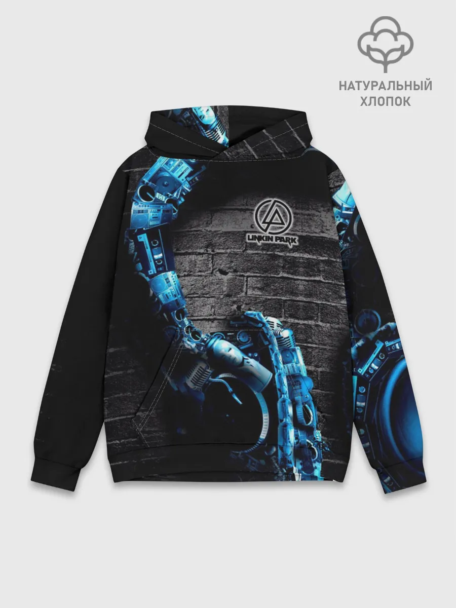 Худи мужской база хлопок / Linkin Park