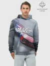 Худи мужской база хлопок / NEED FOR SPEED