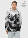 Худи мужской база хлопок / AC/DC