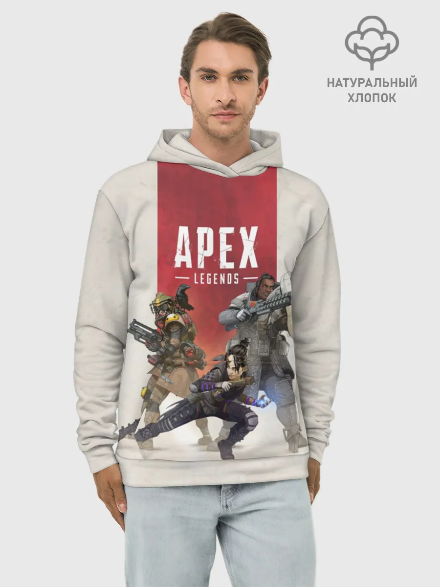 Худи мужской база хлопок / APEX LEGENDS