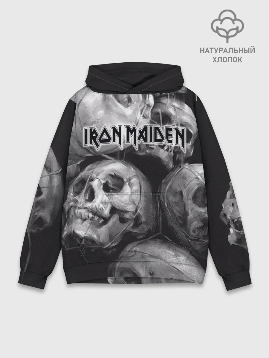 Худи мужской база хлопок / Iron Maiden