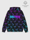 Худи мужской база хлопок / FORTNITE MARSHMELLO NEON