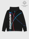 Худи мужской база хлопок / Powered by BMW M