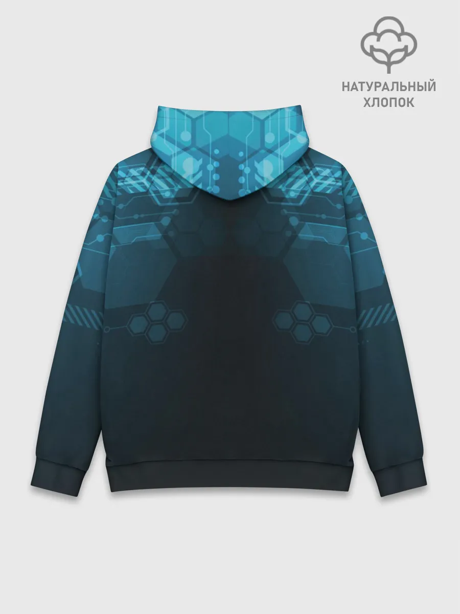 Худи мужской база хлопок / HOCKEY