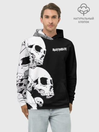 Худи мужской база хлопок / IRON MAIDEN | АЙРОН МАЙДЕН