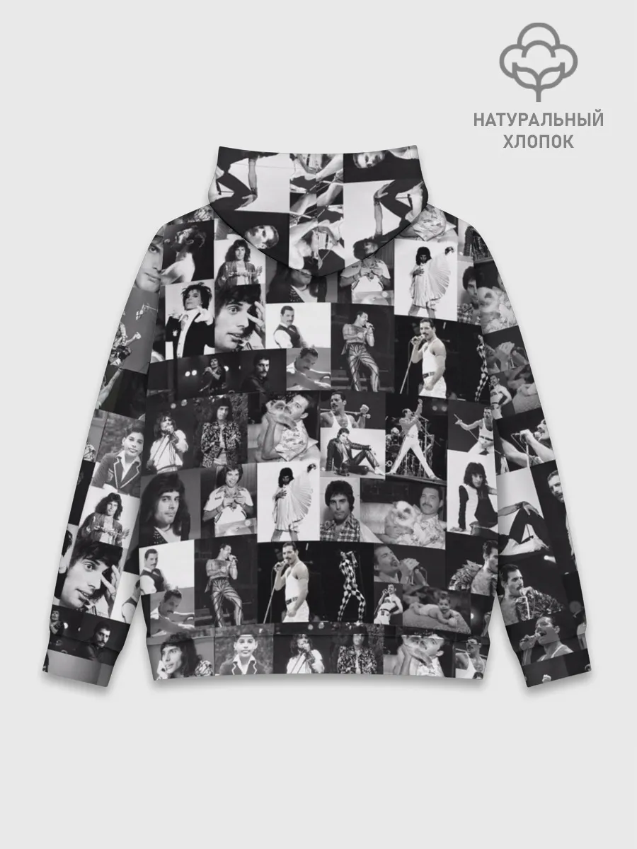 Худи мужской база хлопок / QUEEN