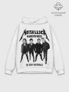Худи мужской база хлопок / Metallica
