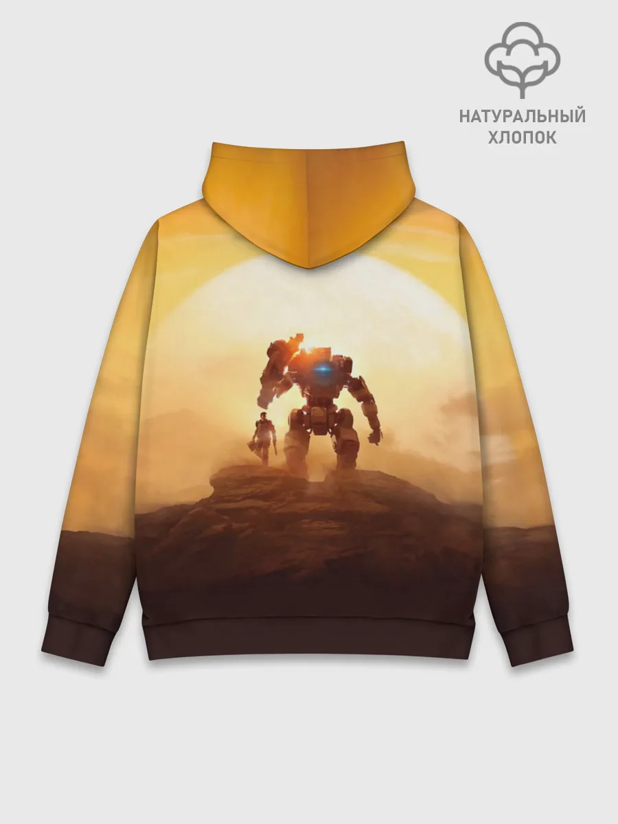 Худи мужской база хлопок / Titanfall