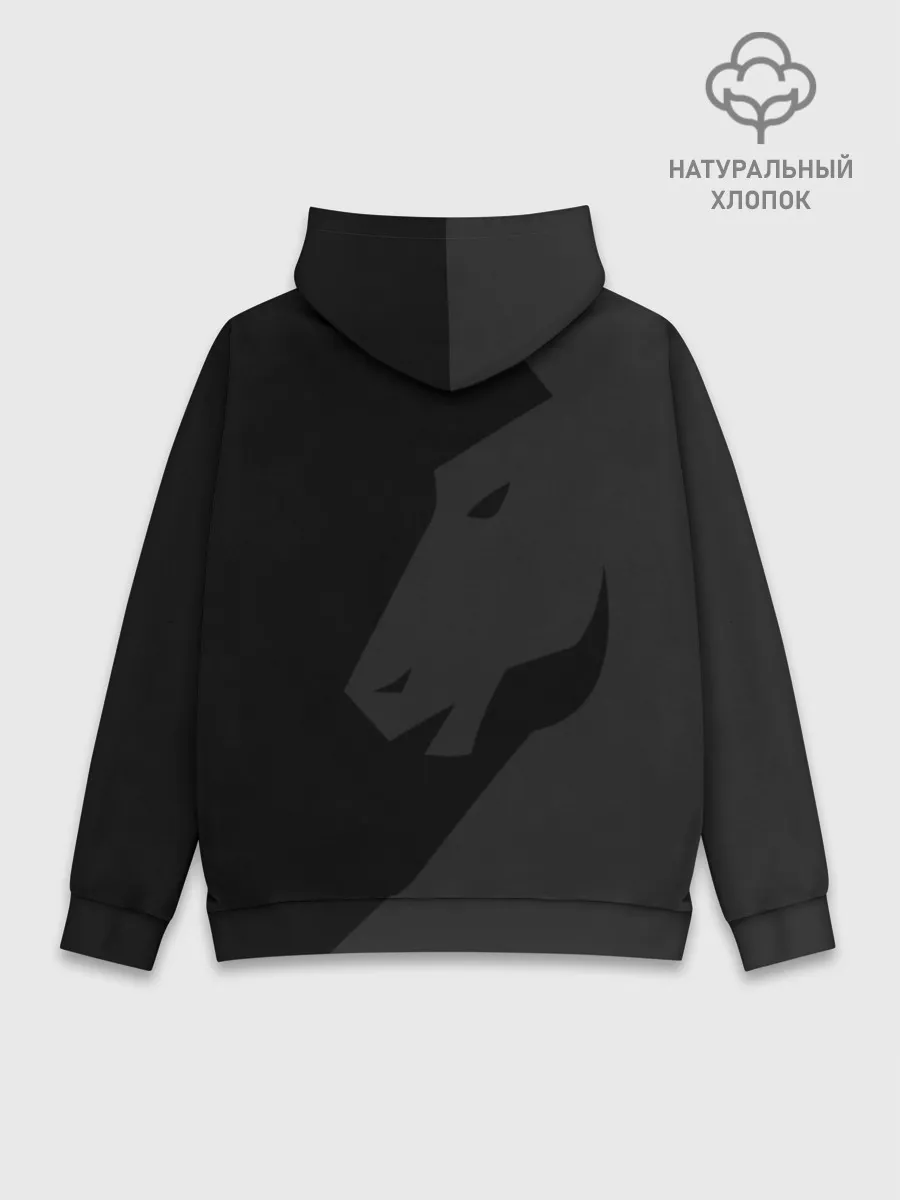 Худи мужской база хлопок / TEAM LIQUID | ТИМ ЛИКВИД