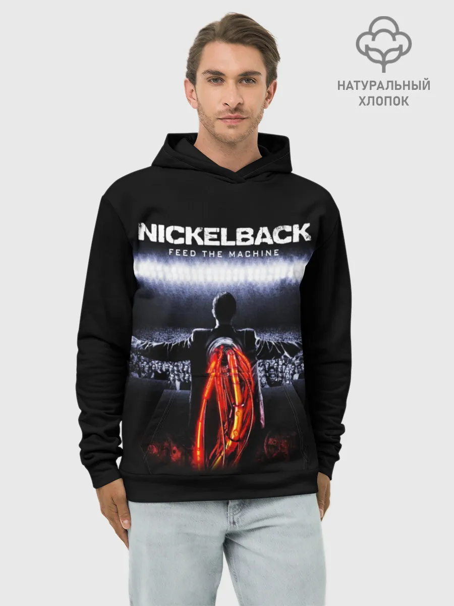 Худи мужской база хлопок / Nickelback