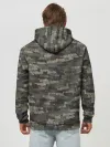 Худи мужской база хлопок / Именной камуфляж. Игорь