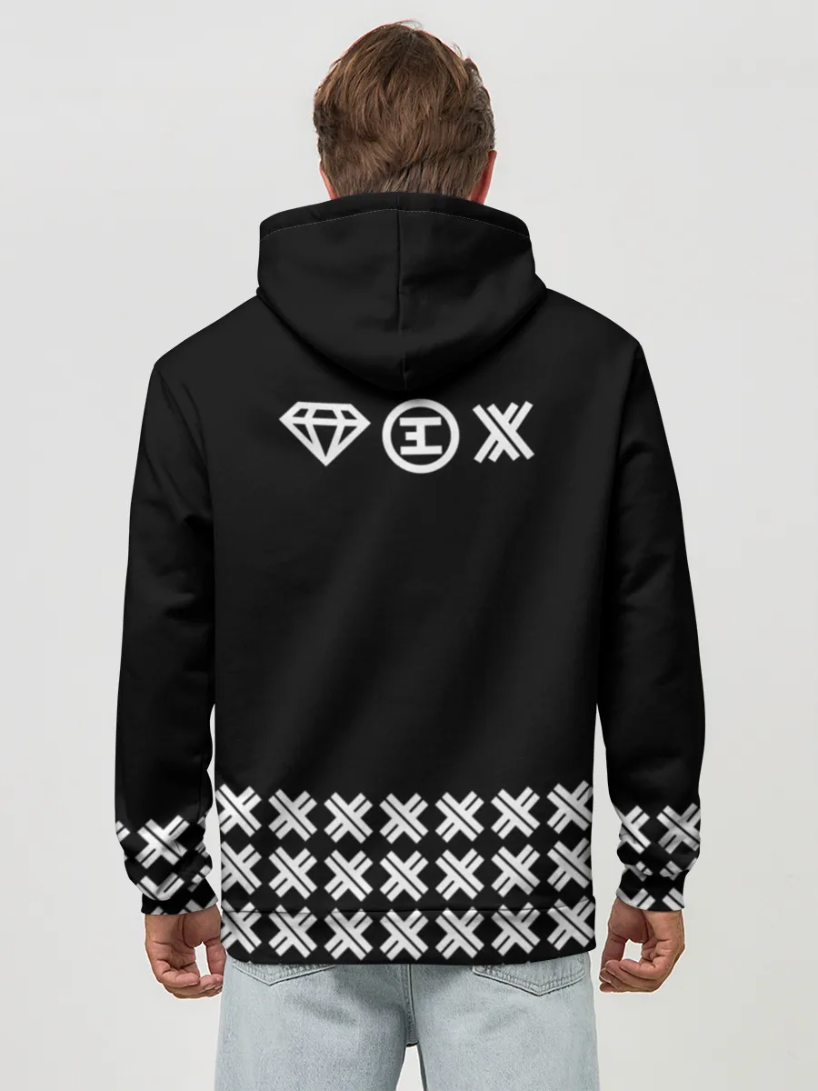 Худи мужской база хлопок / Eskimo Callboy